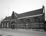 78484 Gezicht op het poortgebouw van de Israëlitische Begraafplaats (Zandpad 2) te Utrecht.